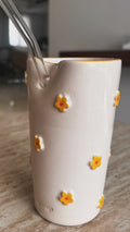 Iced coffee daisy cup