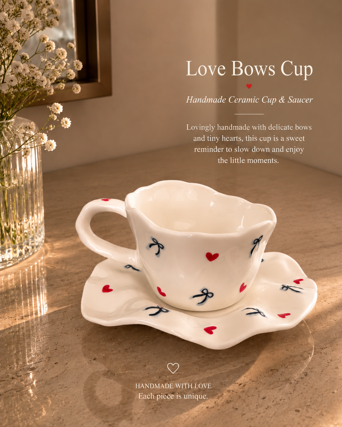 Love Bows mug