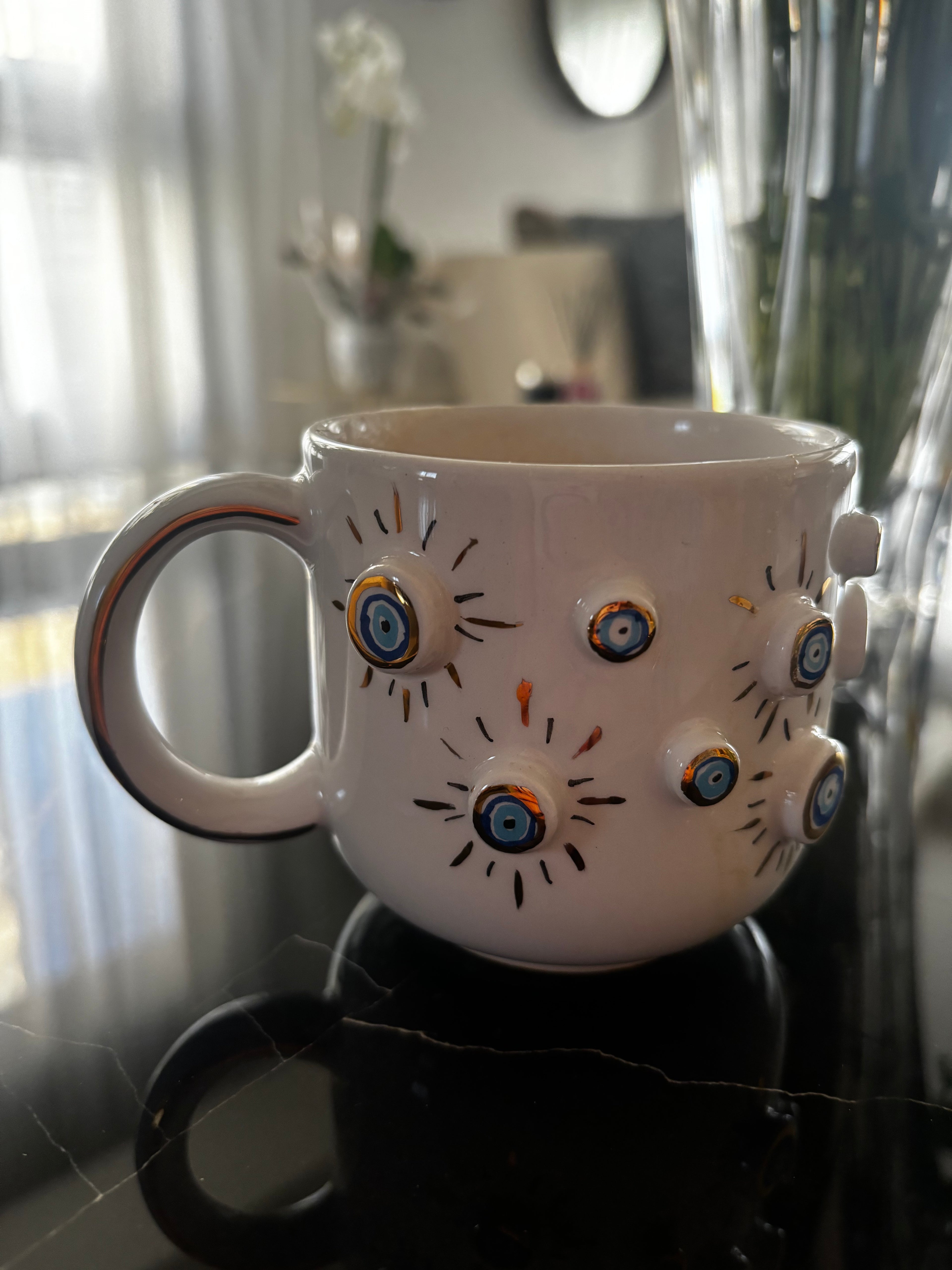 Hand made Eye Mug