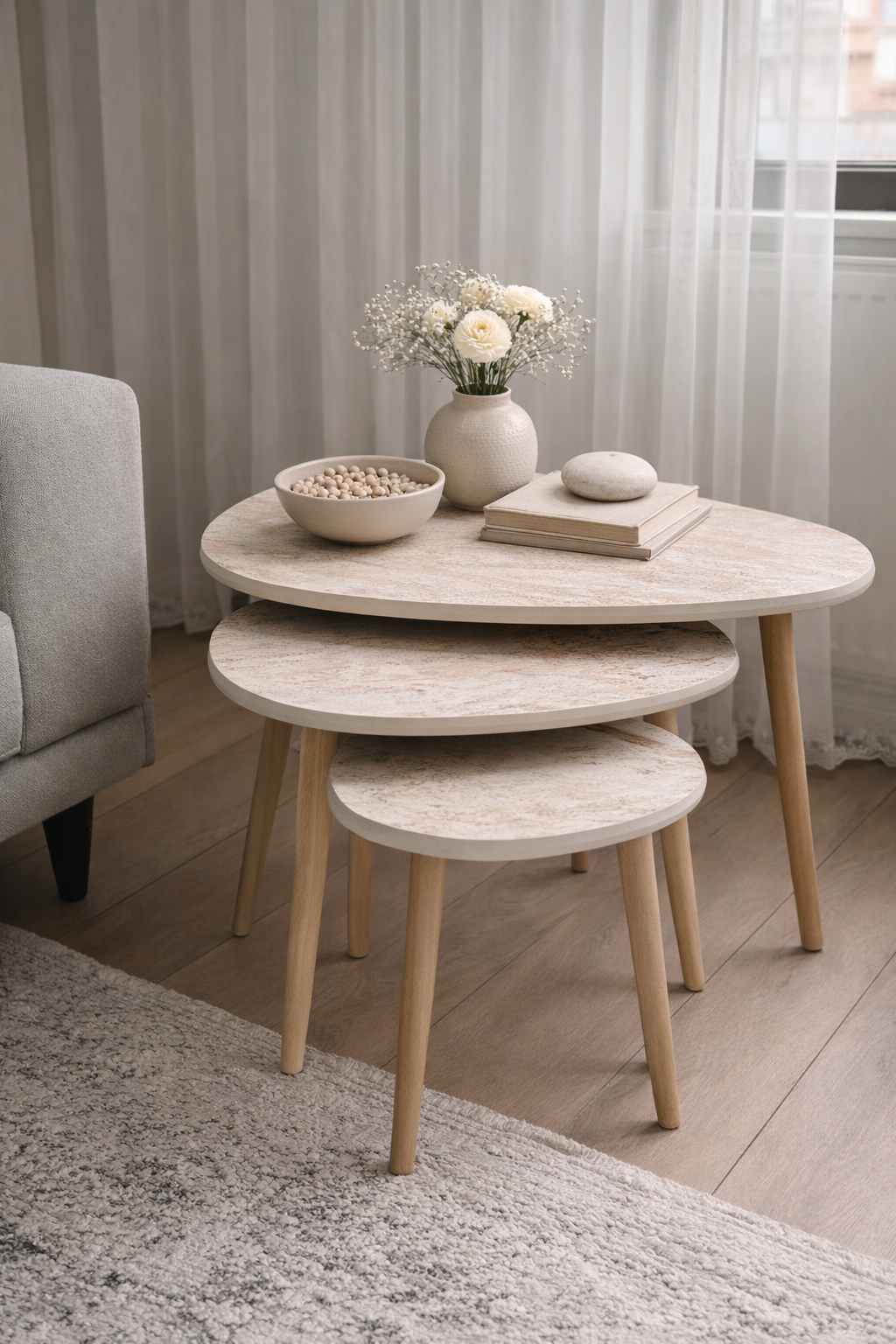 Forma Nesting Side Tables (Set of 3)