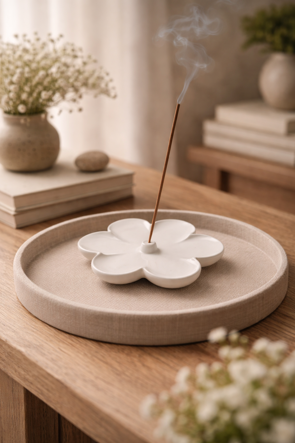 Daisy Calm Incense Holder