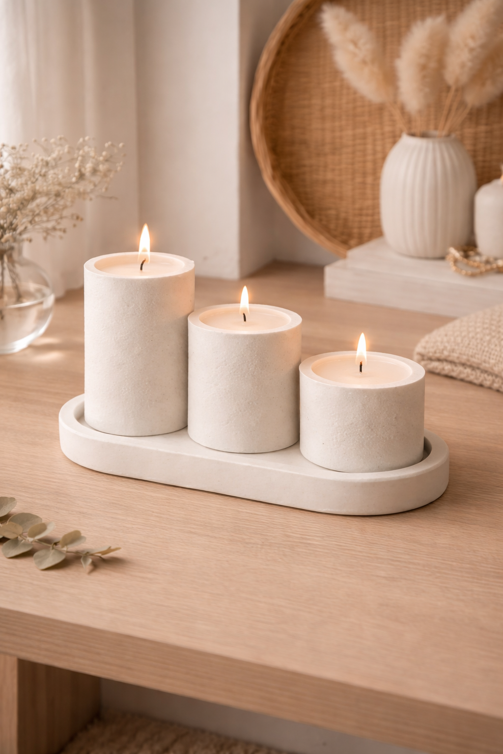 Trio Glow Candle Set