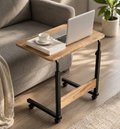 Oak sofa desk